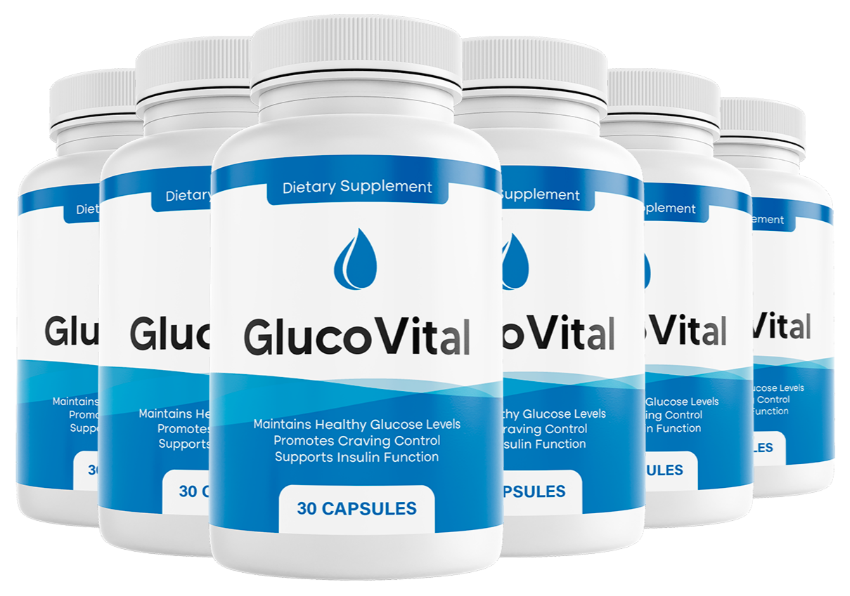 GlucoVital  6 bottles